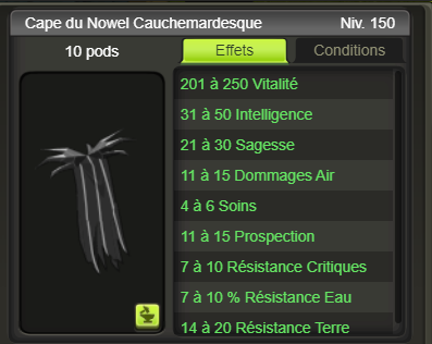 [Cape du Nowel Cauchemardesque] + extra kamas - Giverfoxstore