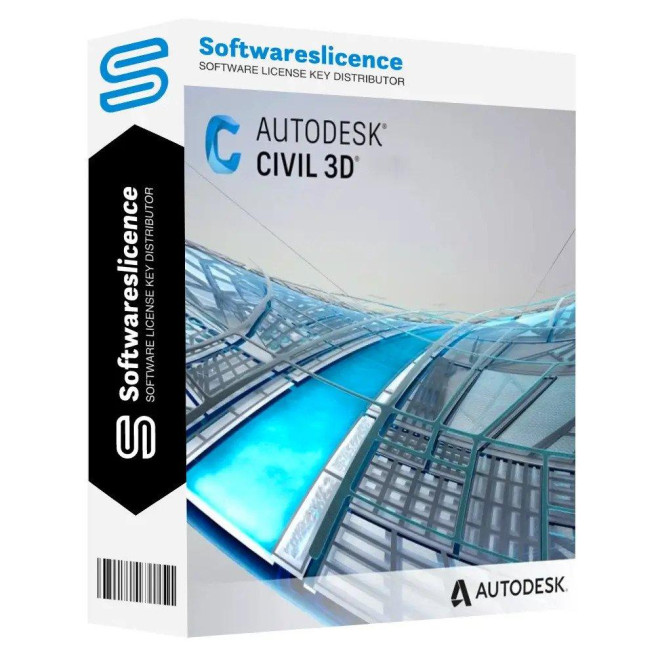 Autodesk Civil 3D Software 2024 Official License [1 Year License]