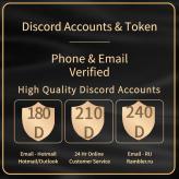 DC account, 1 Year Aged+Token, new & unuse, Email n Phone Verified, Independent IP Registration, Real Names And Images - DC-3