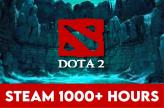 DOTA 2 Steam account 1000hours+