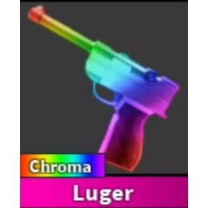 MURDER MYSTERY 2 (MM2) CHROMA LUGER