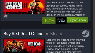 Le vendite di RedDeadRedemption2 su Steam infrangono i record, il fascino del gioco rimane immutato