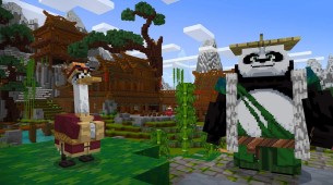 Unlock the Kung Fu Panda DLC and start a new adventure in Minecraft