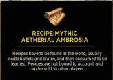 Recipe:Mythic Aetherial Ambrosia for EU
