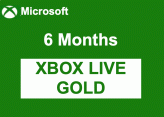 6 Months | Xbox Live Gold Subscription for Global