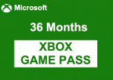 36 Months | Xbox Game Pass for Global