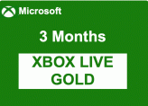 3 Months | Xbox Live Gold Subscription for Global