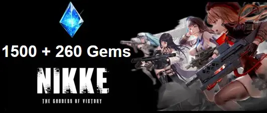 1500 + 260 Gems for GLOBAL