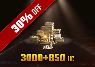 3000+850 UC  for IOS