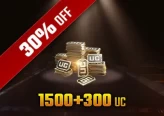 1500+300 UC for IOS