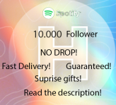 10000 Spotify Followers - Guaranteed Service (spotify followers service)