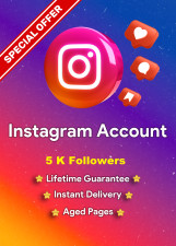 i831][ Aged Instagram Account ][ 5K Followers ][ Blog & Lifestyle Niche ][ Instant Delivery ][ Creation Date 2017 ]Instagram-Instagram-Instagram