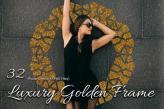 32 Luxury Golden Frame presets Pack