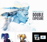 Double Exposure Photo Effect photoshop photoshop