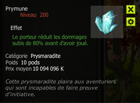 [Prymune]+Extra Kamas, Livraisoin Eclaire !