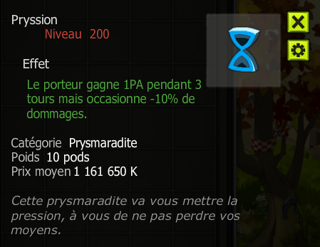 [Pryssion]+Extra Kamas, Livraisoin Eclaire !