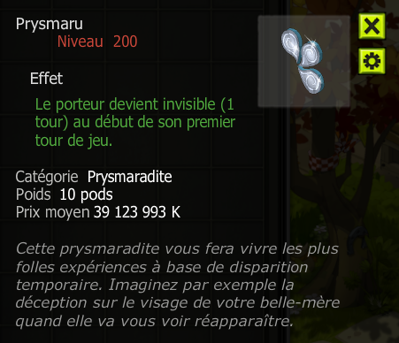 [Prysmaru]+Extra Kamas, Livraisoin Eclaire !
