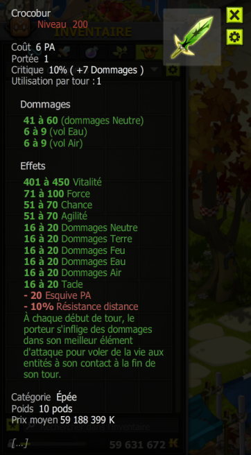 [Crocobur] Bon jet +Extra Kamas, Livraisoin Eclaire !