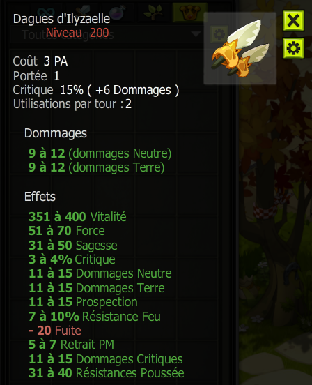 [Dagues d'Ilyzaelle] Bon jet +Extra Kamas, Livraisoin Eclaire !