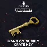 Mann Co. Supply Crate Key - [FAST DELIVERY]