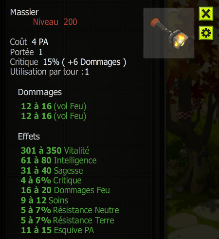 [Massier]  Bon jet +Extra Kamas, Livraisoin Eclaire !