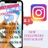 1K (1000) .......50k (50000) INSTA- INSTAGRAM FOLLOWERS - Social Media Growth Services - Instagram service available with HQ & lowest prices .