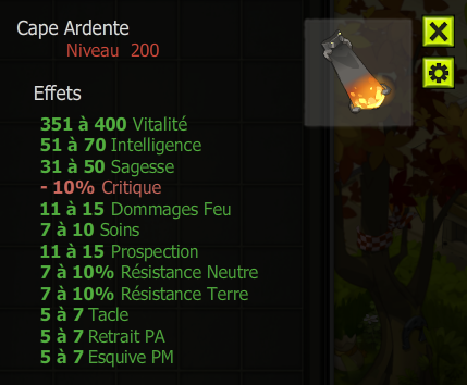 [Cape Ardente] bon jet + Extra Kamas , Livraison Eclaire !