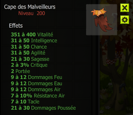 [Cape des Malveilleurs] bon jet + Extra Kamas , Livraison Eclaire !