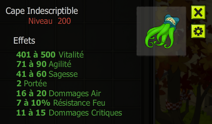 [Cape Indescriptible] bon jet + Extra Kamas , Livraison Eclaire !
