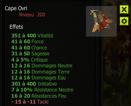 [Cape Ovri] bon jet + Extra Kamas , Livraison Eclaire !