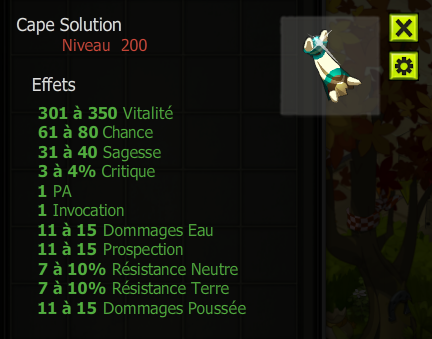 [Cape Solution] bon jet + Extra Kamas , Livraison Eclaire !