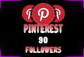 PINTEREST 90 FOLLOWERS | FAST DELIVERY 