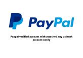 Paypal verified account with attached any us bank account easily
