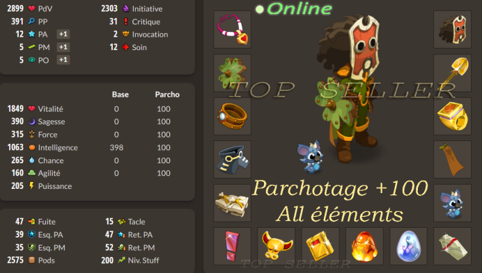 Stuff Multi lvl 200 parfait jet + Top Bonus - livraison 5 minutes