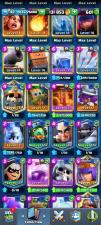 (Android/iOS) KT14- lvl47- Cards109/109 - Max Card 30 _lvl 13 card 4 /Emote 64 skin tower 3