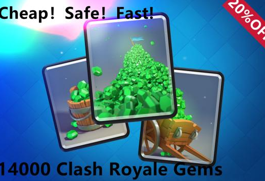 Clash royale 14000 Gems