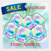 ANDROID 38000 - 40000 Chrono Crystal + random 0-5 LF  Fast Deliver