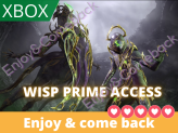 [XBOX ONLY] Wisp Prime Access Pack - 2625 Platinum and Prime Sfuff - LOGIN REQUIRED