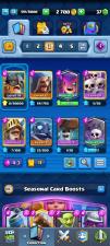 (Android/iOS) KT11 - lvl31 - Cards100/109 - Max Card 1 _lvl 12 card 3 /Emote 21 / skin tower 2