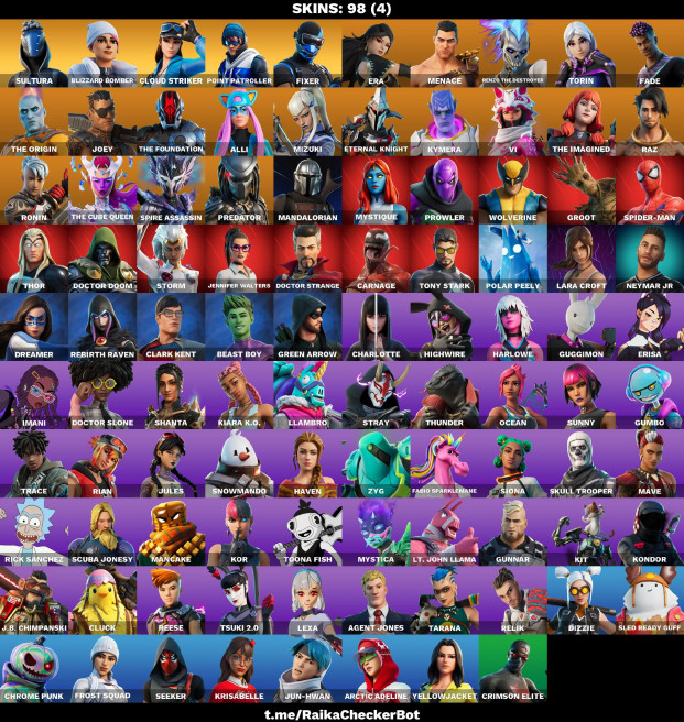 FA | 98 OUTFITS | SULTURA | BLIZZARD BOMBER | CLOUD STRIKER | POINT PATROLLER | FIXER | MOUNTAINEER'S MUST-HAVES | RECON STRIKE | ERA