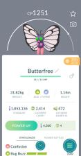 Shiny Bow Butterfree [Trade]