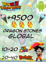 [SPECIAL OFFER][AUTO-MA-TIC DELIVERY][ANDROID]Dragon Ball Z Dokkan Battle International [+9500 DS]