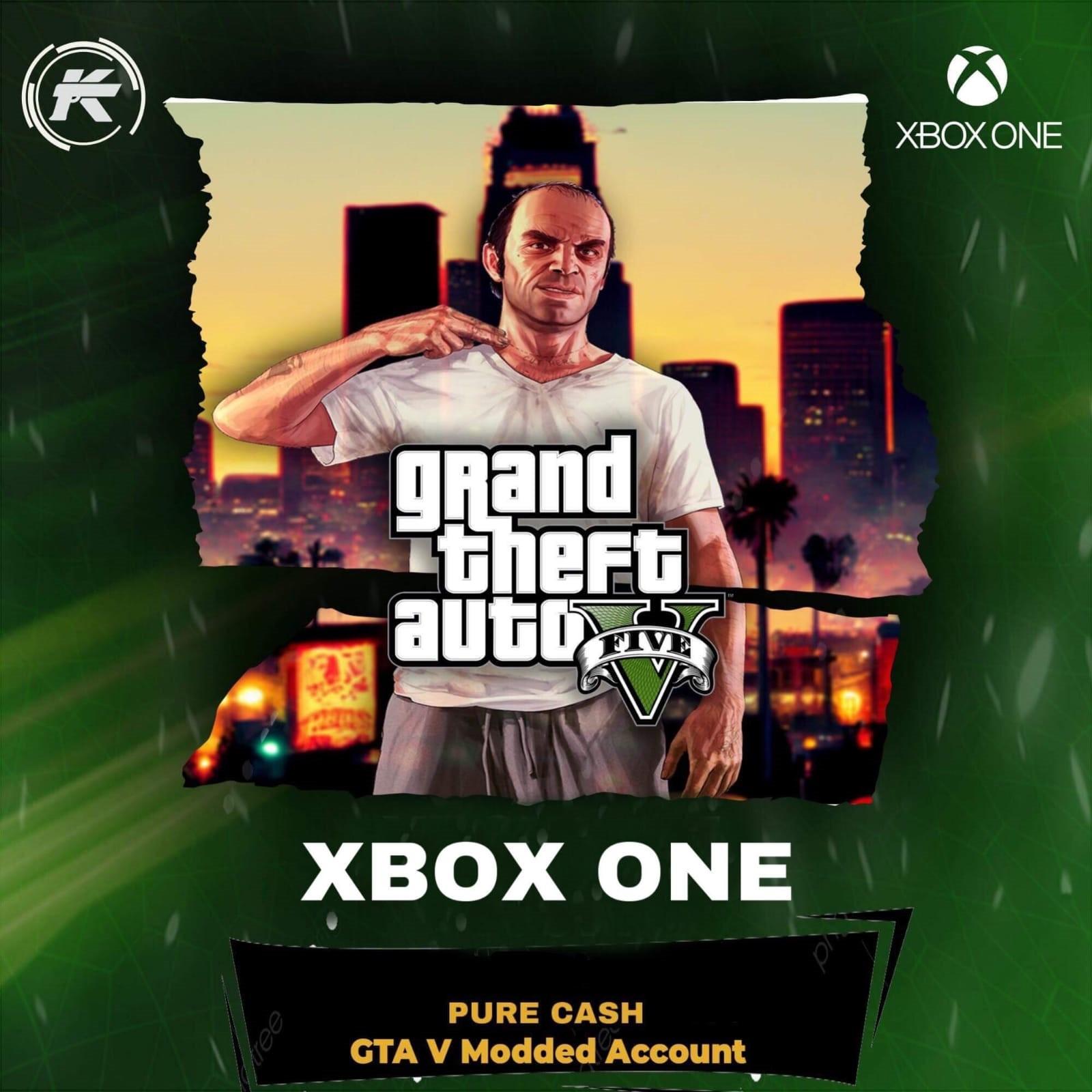 Xbox One 19 TRILLION Cash RP Level 7000 PURE CASH GTA 5 Online MODDED Account Full Access Instant Delivery LOT 26662 iGV
