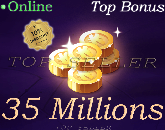 35 000 000 Kamas + Top bonus . [ orukam . Top Seller] 