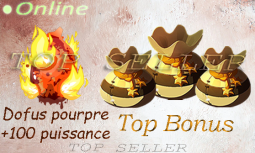 Dofus pourpre + Top bonus - livraison 5 minutes