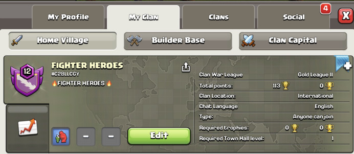 FIGHTER HEROES ¶ LEVEL 12 ¶ GOLD 2 ¶ Win 116 Loss 281 ¶Very Cheap & Instant Delivery