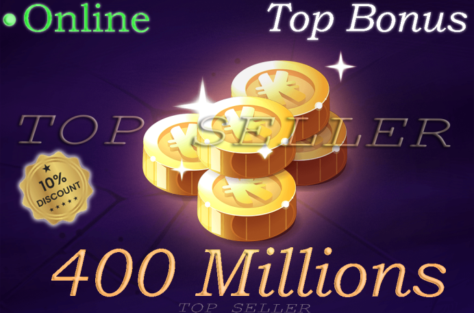 400M Kamas + Top bonus . [ Tylezia  . Top Seller]