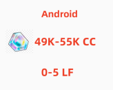 Android 49000 - 59000 Chrono Crystal + random 0-5 LF