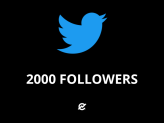 2000 TWITTER Followers - Guaranteed Service - No Drop - Surprise gifts (TWITTER followers service) 