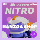 DISCORD NITRO YEARLY | CHEAP PRICE | NO BANS | INSTANT DELIVERY :))